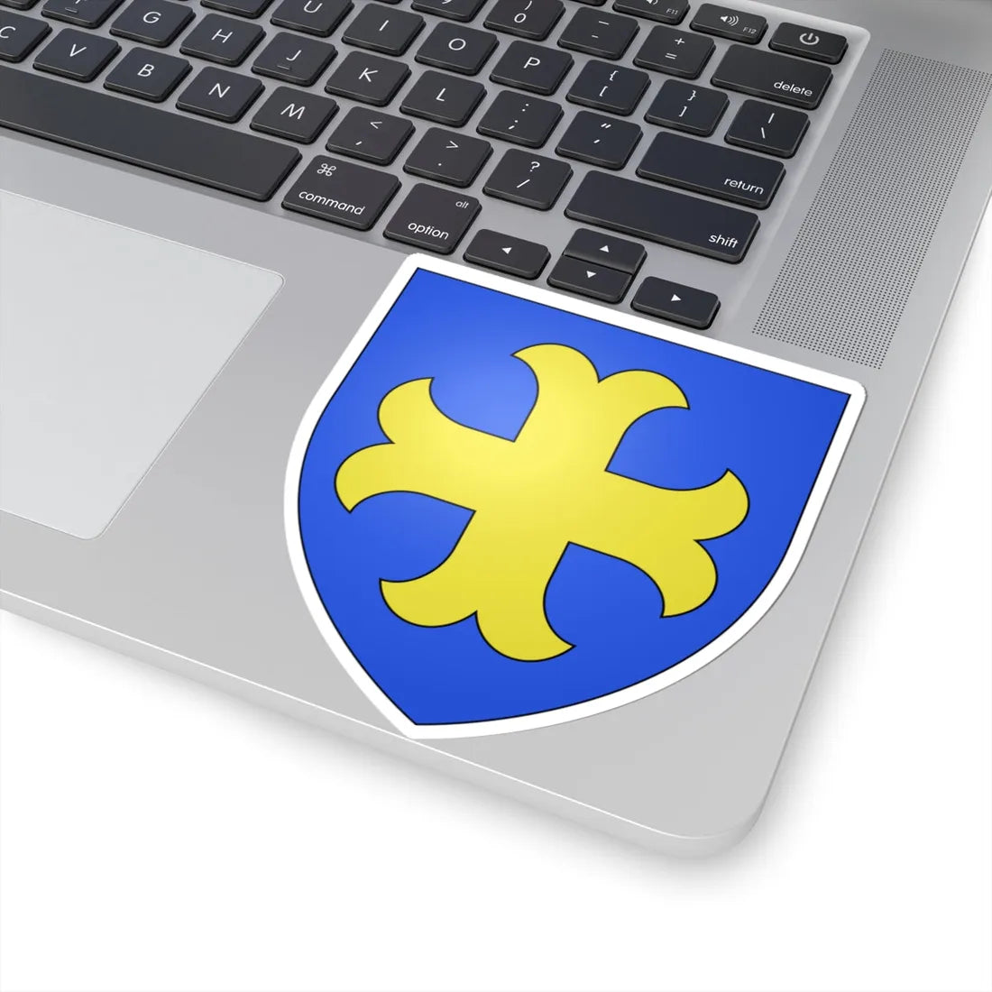 Armoiries de Breidscheid 2 (Luxembourg) (Coat of Arms) STICKER Vinyl Kiss-Cut Decal - The Sticker Space