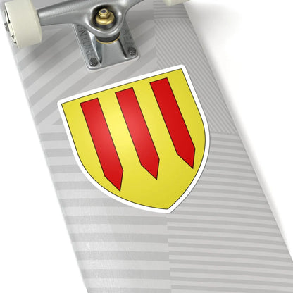 Armoiries de Briey (Luxembourg) (Coat of Arms) STICKER Vinyl Kiss-Cut Decal - The Sticker Space