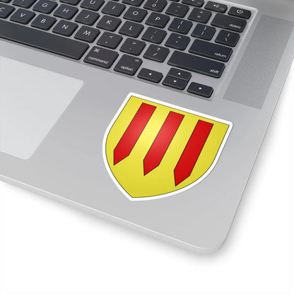 Armoiries de Briey (Luxembourg) (Coat of Arms) STICKER Vinyl Kiss-Cut Decal - The Sticker Space