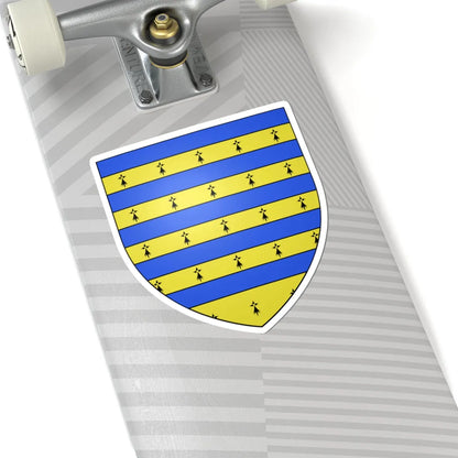 Armoiries de Budange 2 (Belgium) (Coat of Arms) STICKER Vinyl Kiss-Cut Decal - The Sticker Space