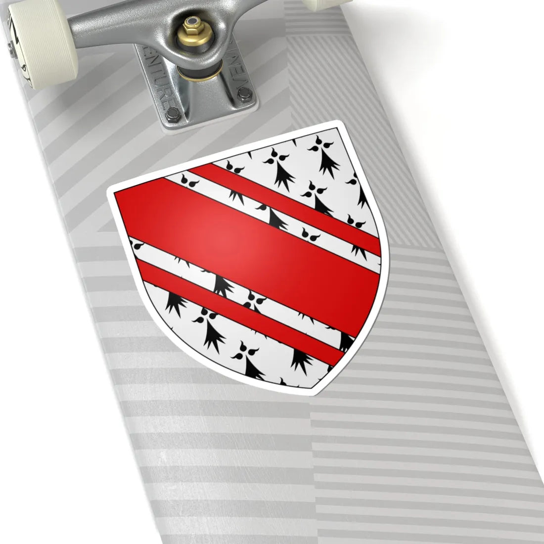 Armoiries de Celles (Belgium) (Coat of Arms) STICKER Vinyl Kiss-Cut Decal - The Sticker Space