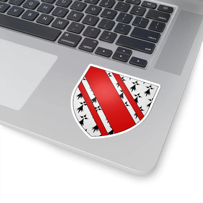 Armoiries de Celles (Belgium) (Coat of Arms) STICKER Vinyl Kiss-Cut Decal - The Sticker Space