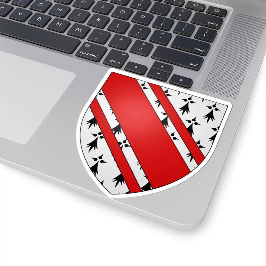 Armoiries de Celles (Belgium) (Coat of Arms) STICKER Vinyl Kiss-Cut Decal - The Sticker Space