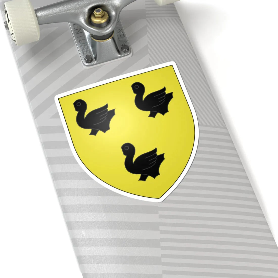 Armoiries de Cesse (Belgium) (Coat of Arms) STICKER Vinyl Kiss-Cut Decal - The Sticker Space