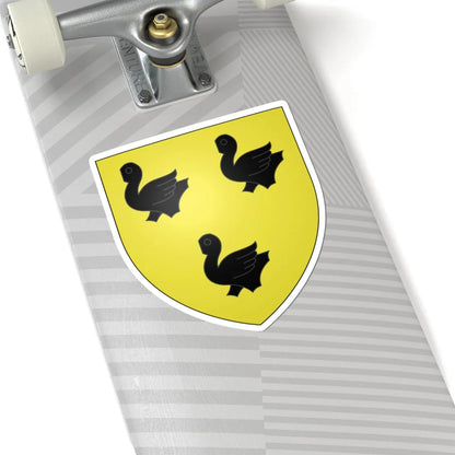 Armoiries de Cesse (Belgium) (Coat of Arms) STICKER Vinyl Kiss-Cut Decal - The Sticker Space