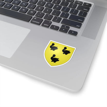 Armoiries de Cesse (Belgium) (Coat of Arms) STICKER Vinyl Kiss-Cut Decal - The Sticker Space