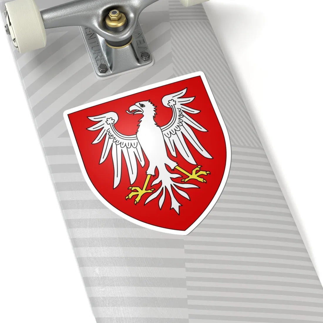 Armoiries de Chastelet 1 (Belgium) (Coat of Arms) STICKER Vinyl Kiss-Cut Decal - The Sticker Space