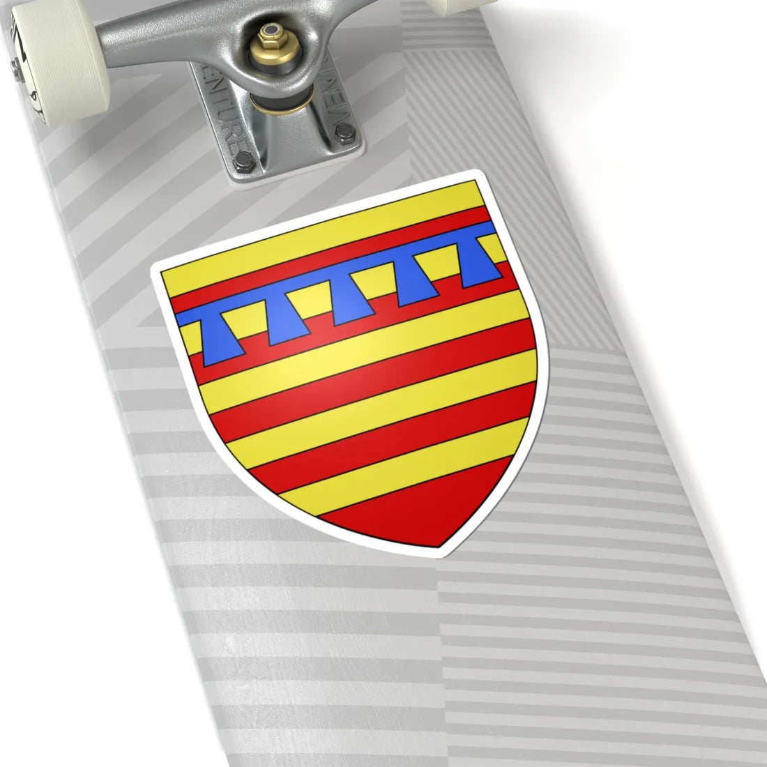 Armoiries de Chavency (Belgium) (Coat of Arms) STICKER Vinyl Kiss-Cut Decal - The Sticker Space