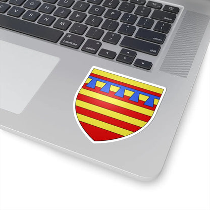 Armoiries de Chavency (Belgium) (Coat of Arms) STICKER Vinyl Kiss-Cut Decal - The Sticker Space