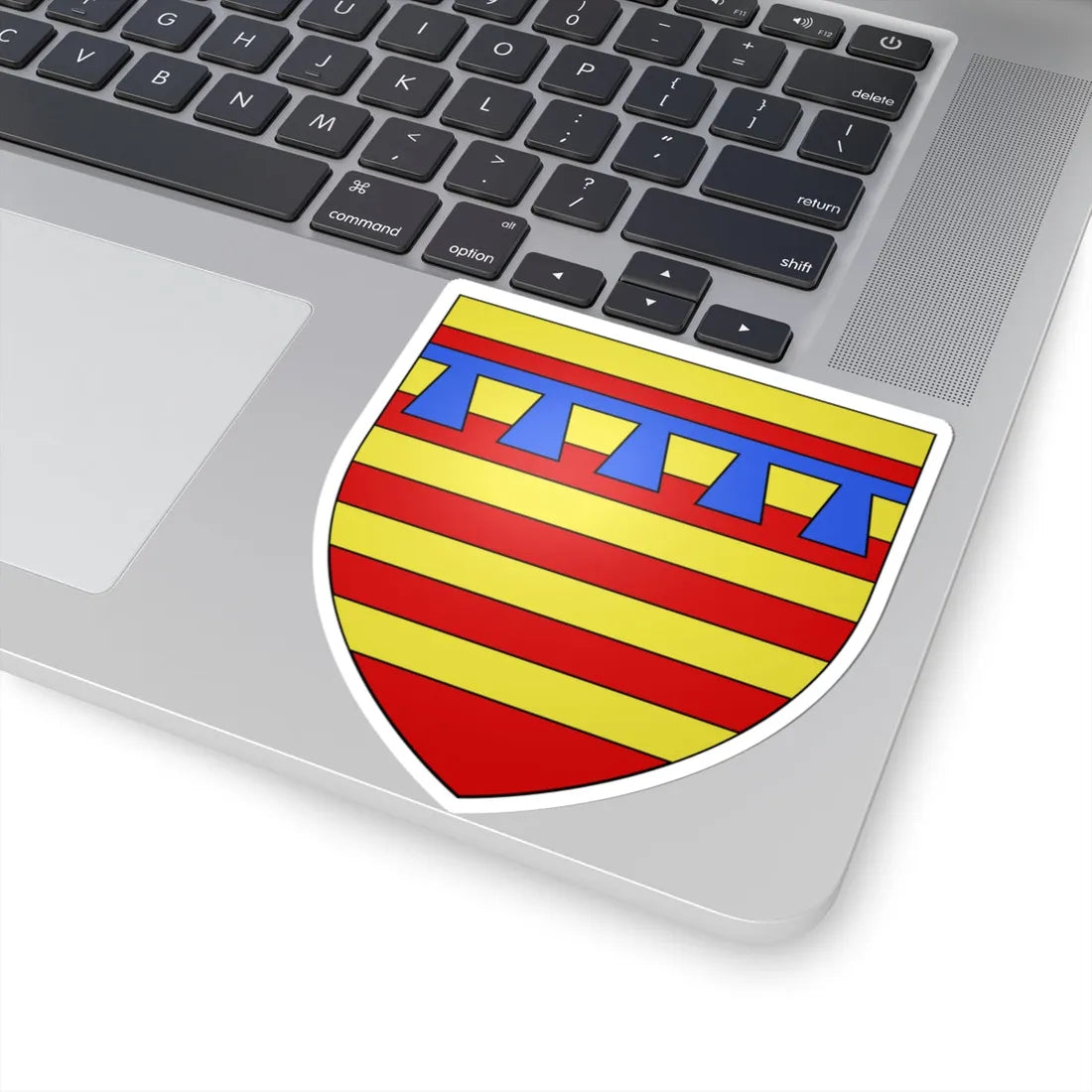 Armoiries de Chavency (Belgium) (Coat of Arms) STICKER Vinyl Kiss-Cut Decal - The Sticker Space