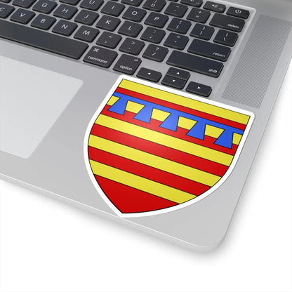 Armoiries de Chavency (Belgium) (Coat of Arms) STICKER Vinyl Kiss-Cut Decal - The Sticker Space