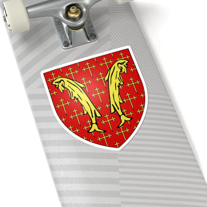 Armoiries de Chiny (Belgium) (Coat of Arms) STICKER Vinyl Kiss-Cut Decal - The Sticker Space