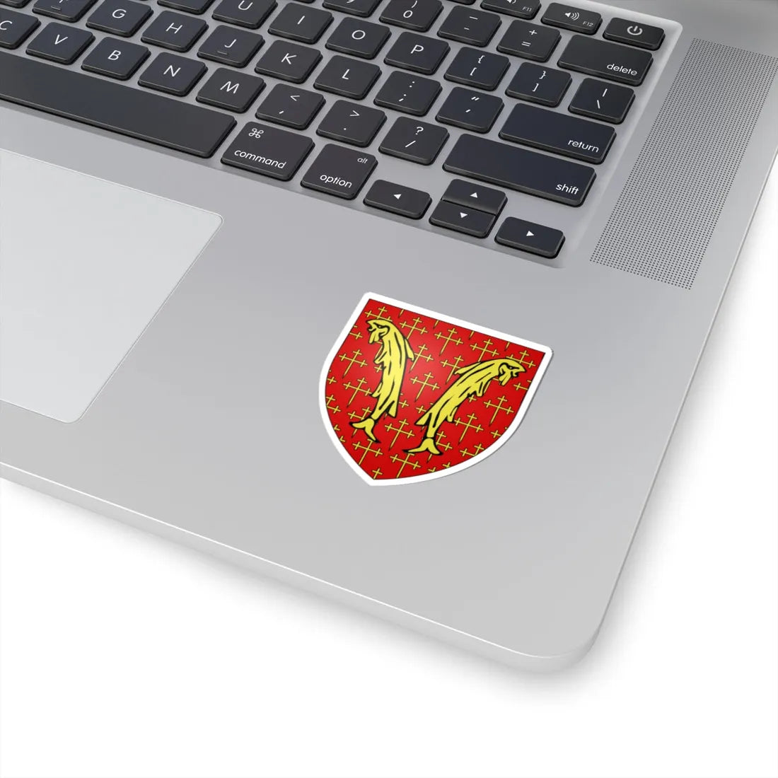 Armoiries de Chiny (Belgium) (Coat of Arms) STICKER Vinyl Kiss-Cut Decal - The Sticker Space