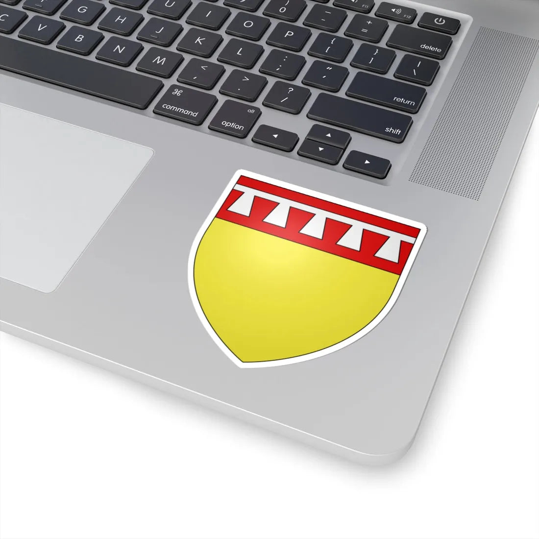 Armoiries de Clervaux 1 (Luxembourg) (Coat of Arms) STICKER Vinyl Kiss-Cut Decal - The Sticker Space