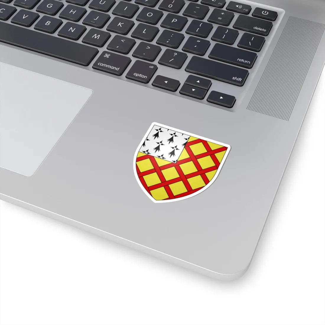Armoiries de Croeff (Luxembourg) (Coat of Arms) STICKER Vinyl Kiss-Cut Decal - The Sticker Space