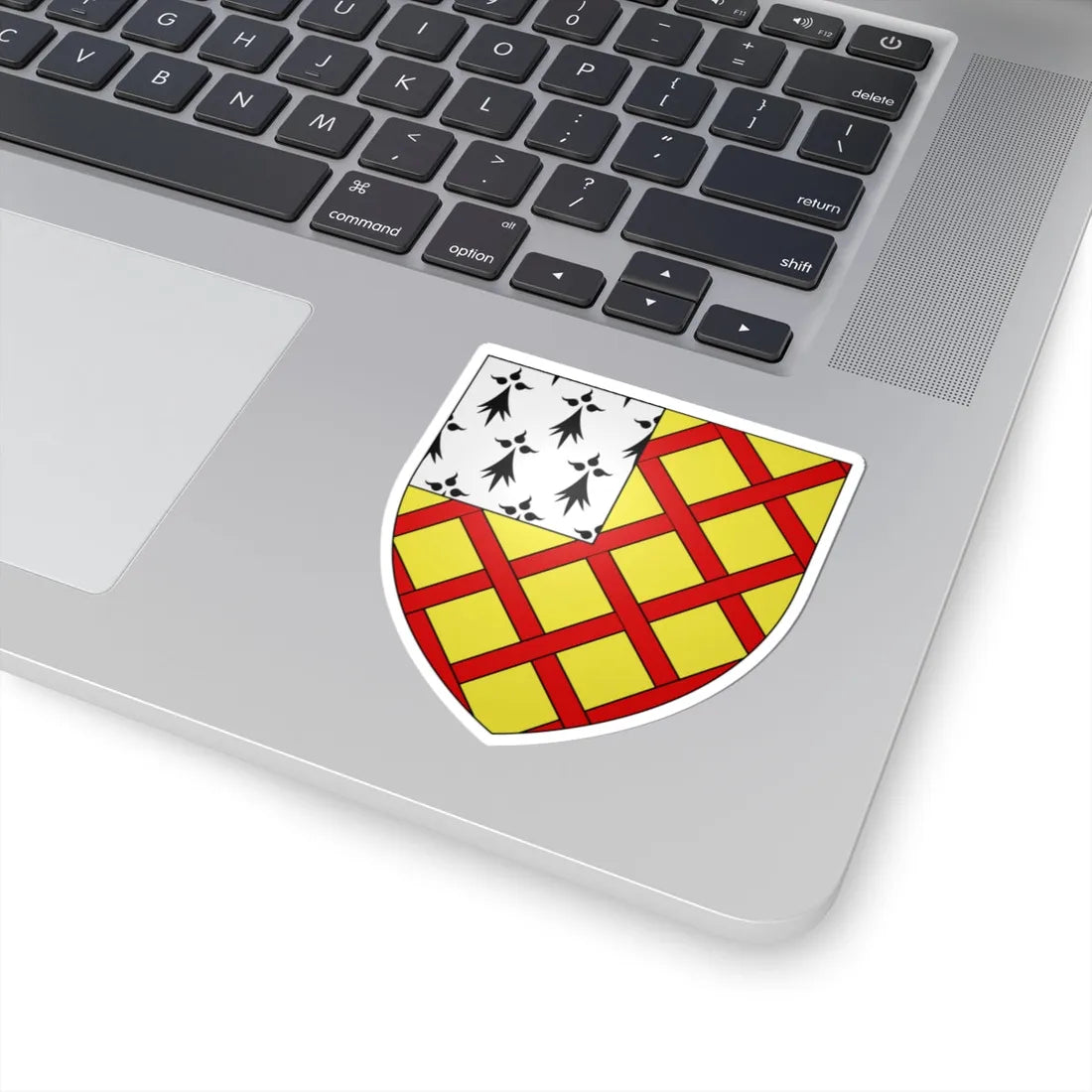Armoiries de Croeff (Luxembourg) (Coat of Arms) STICKER Vinyl Kiss-Cut Decal - The Sticker Space