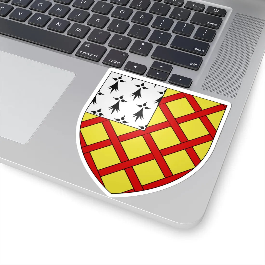 Armoiries de Croeff (Luxembourg) (Coat of Arms) STICKER Vinyl Kiss-Cut Decal - The Sticker Space