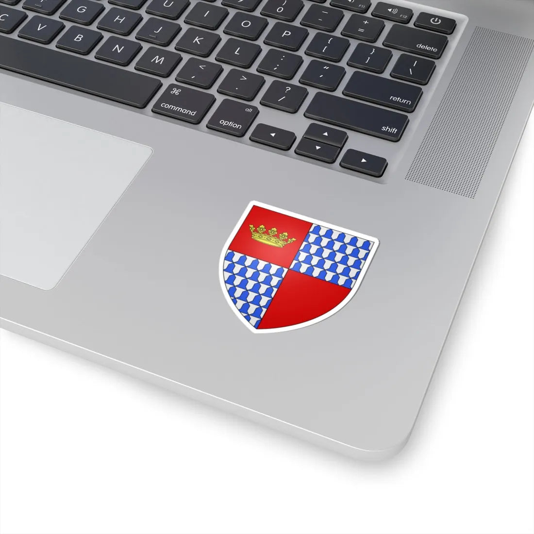Armoiries de Cronberg (Luxembourg) (Coat of Arms) STICKER Vinyl Kiss-Cut Decal - The Sticker Space