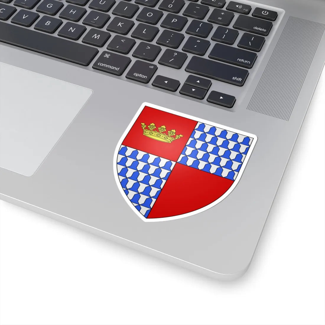 Armoiries de Cronberg (Luxembourg) (Coat of Arms) STICKER Vinyl Kiss-Cut Decal - The Sticker Space
