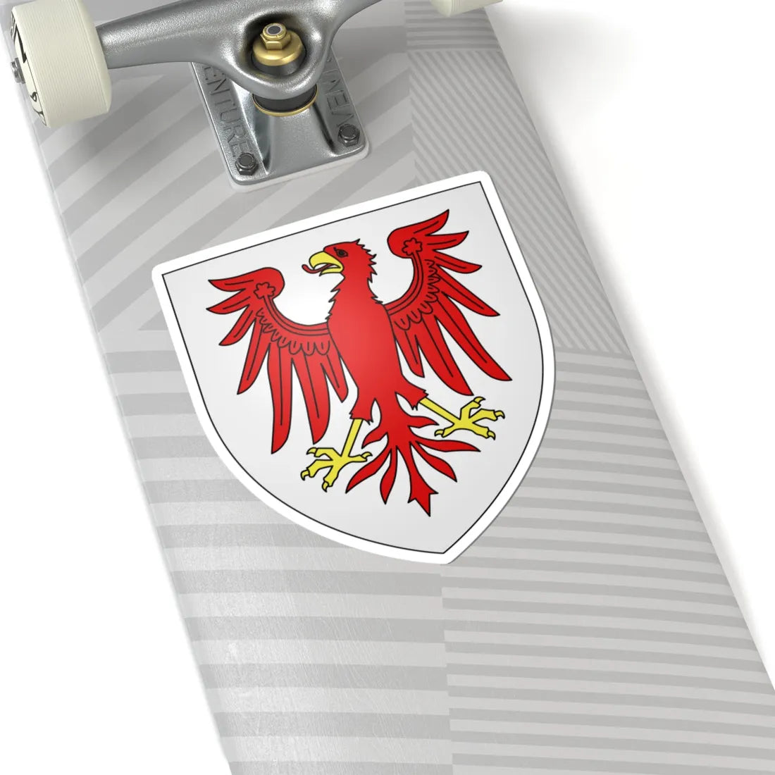 Armoiries de Cronenbourg (Luxembourg) (Coat of Arms) STICKER Vinyl Kiss-Cut Decal - The Sticker Space