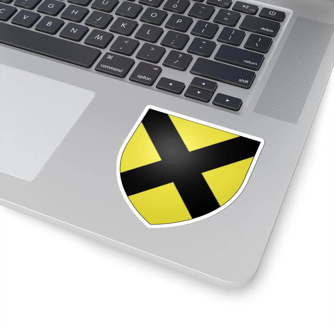 Armoiries de Dagstuhl (Luxembourg) (Coat of Arms) STICKER Vinyl Kiss-Cut Decal - The Sticker Space