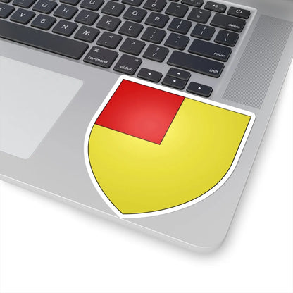 Armoiries de Dasbourg (Luxembourg) (Coat of Arms) STICKER Vinyl Kiss-Cut Decal - The Sticker Space