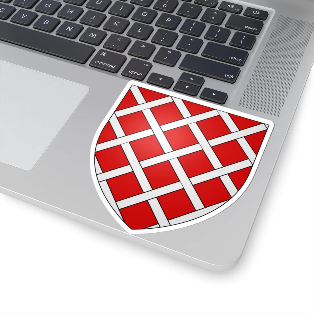 Armoiries de Daun 4 (Luxembourg) (Coat of Arms) STICKER Vinyl Kiss-Cut Decal - The Sticker Space