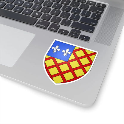 Armoiries de Daun 5 (Luxembourg) (Coat of Arms) STICKER Vinyl Kiss-Cut Decal - The Sticker Space
