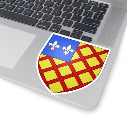Armoiries de Daun 5 (Luxembourg) (Coat of Arms) STICKER Vinyl Kiss-Cut Decal - The Sticker Space