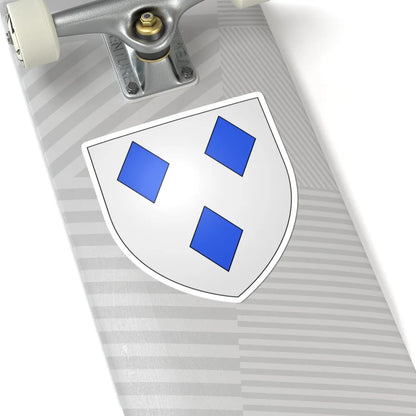 Armoiries de Dave 1 (Belgium) (Coat of Arms) STICKER Vinyl Kiss-Cut Decal - The Sticker Space