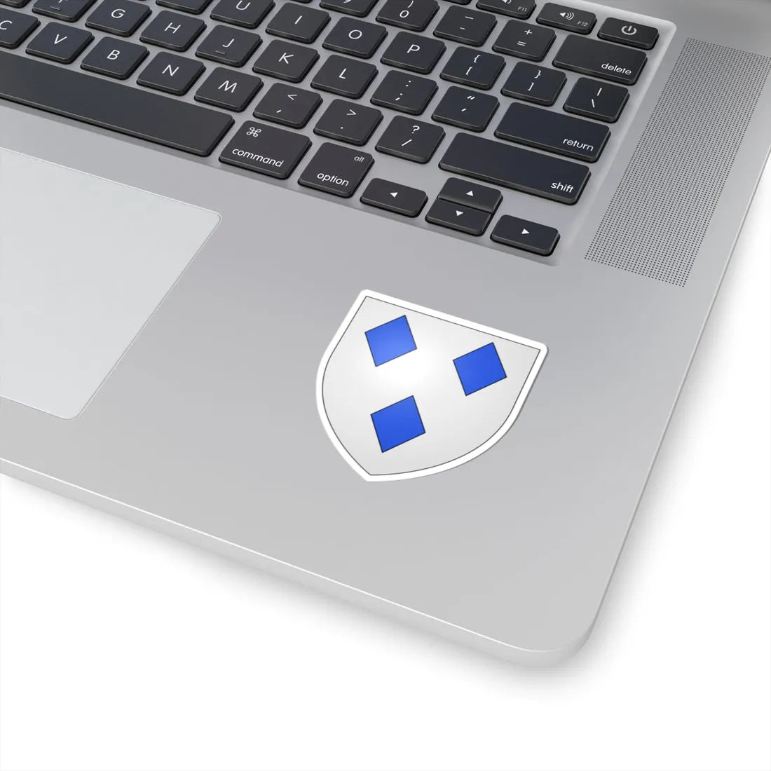 Armoiries de Dave 1 (Belgium) (Coat of Arms) STICKER Vinyl Kiss-Cut Decal - The Sticker Space