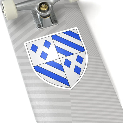 Armoiries de Dave 2 (Belgium) (Coat of Arms) STICKER Vinyl Kiss-Cut Decal - The Sticker Space
