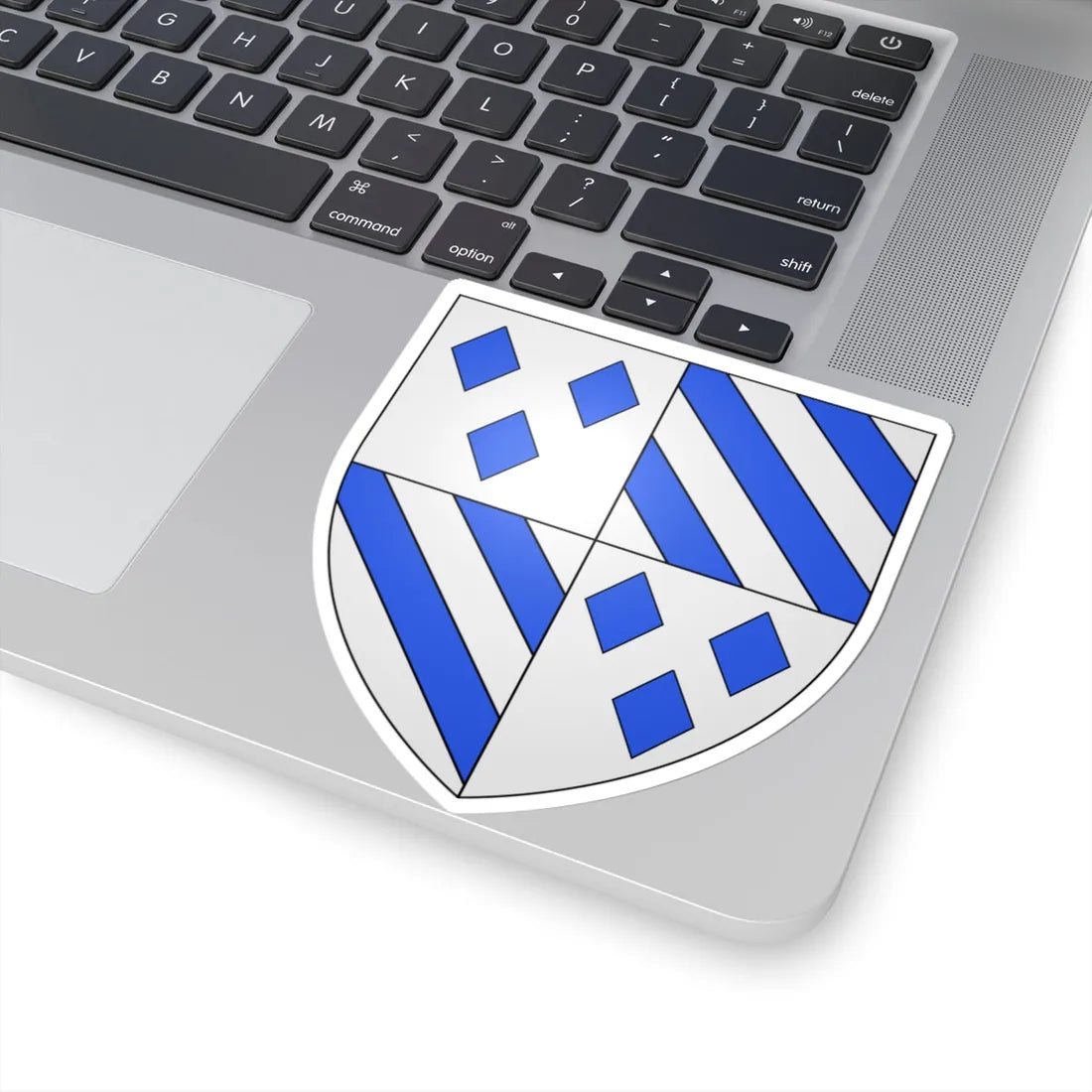 Armoiries de Dave 2 (Belgium) (Coat of Arms) STICKER Vinyl Kiss-Cut Decal - The Sticker Space