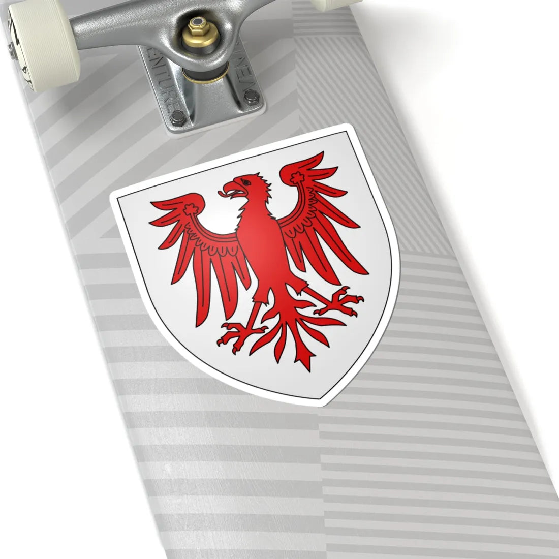 Armoiries de Dollendorf (Luxembourg) (Coat of Arms) STICKER Vinyl Kiss-Cut Decal - The Sticker Space
