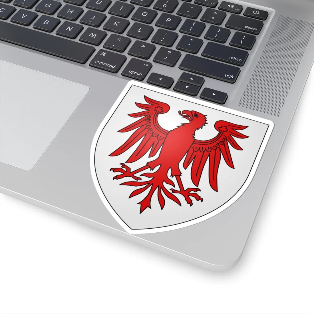 Armoiries de Dollendorf (Luxembourg) (Coat of Arms) STICKER Vinyl Kiss-Cut Decal - The Sticker Space