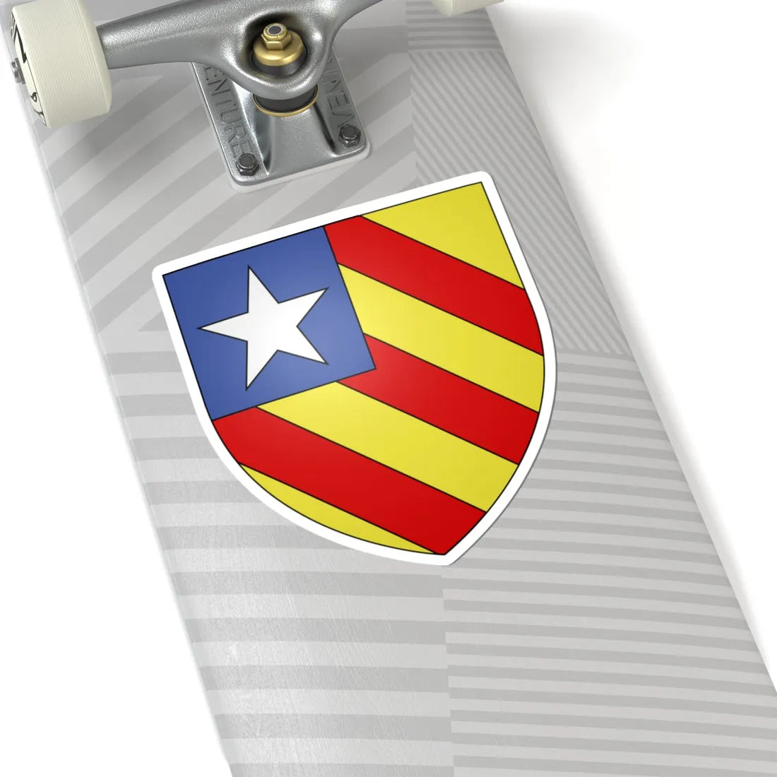 Armoiries de Dudeldorf 2 (Luxembourg) (Coat of Arms) STICKER Vinyl Kiss-Cut Decal - The Sticker Space