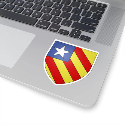 Armoiries de Dudeldorf 2 (Luxembourg) (Coat of Arms) STICKER Vinyl Kiss-Cut Decal - The Sticker Space