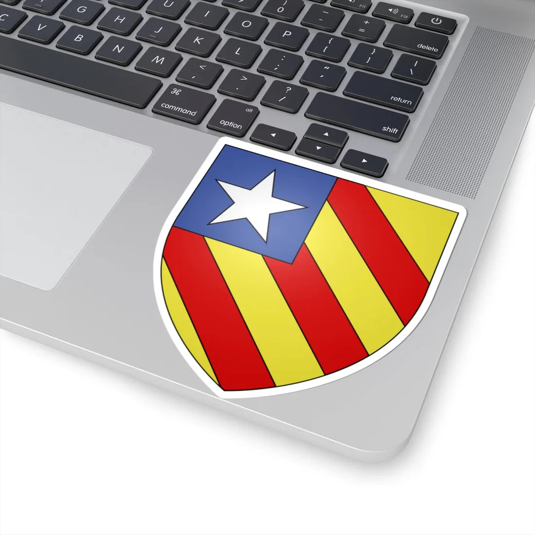 Armoiries de Dudeldorf 2 (Luxembourg) (Coat of Arms) STICKER Vinyl Kiss-Cut Decal - The Sticker Space