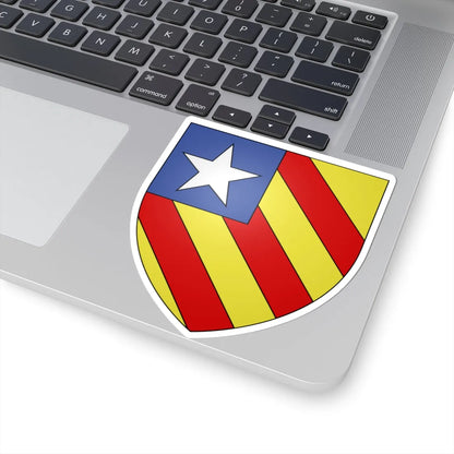 Armoiries de Dudeldorf 2 (Luxembourg) (Coat of Arms) STICKER Vinyl Kiss-Cut Decal - The Sticker Space