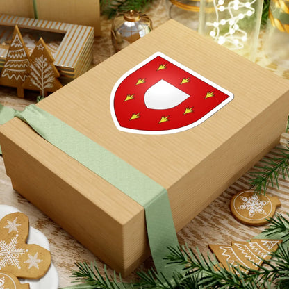 Armoiries de Falkenstein 1 (Luxembourg) (Coat of Arms) STICKER Vinyl Kiss-Cut Decal - The Sticker Space