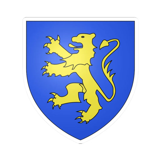 Armoiries de Feltzberg (Luxembourg) (Coat of Arms) STICKER Vinyl Kiss-Cut Decal 2 Inch White - The Sticker Space