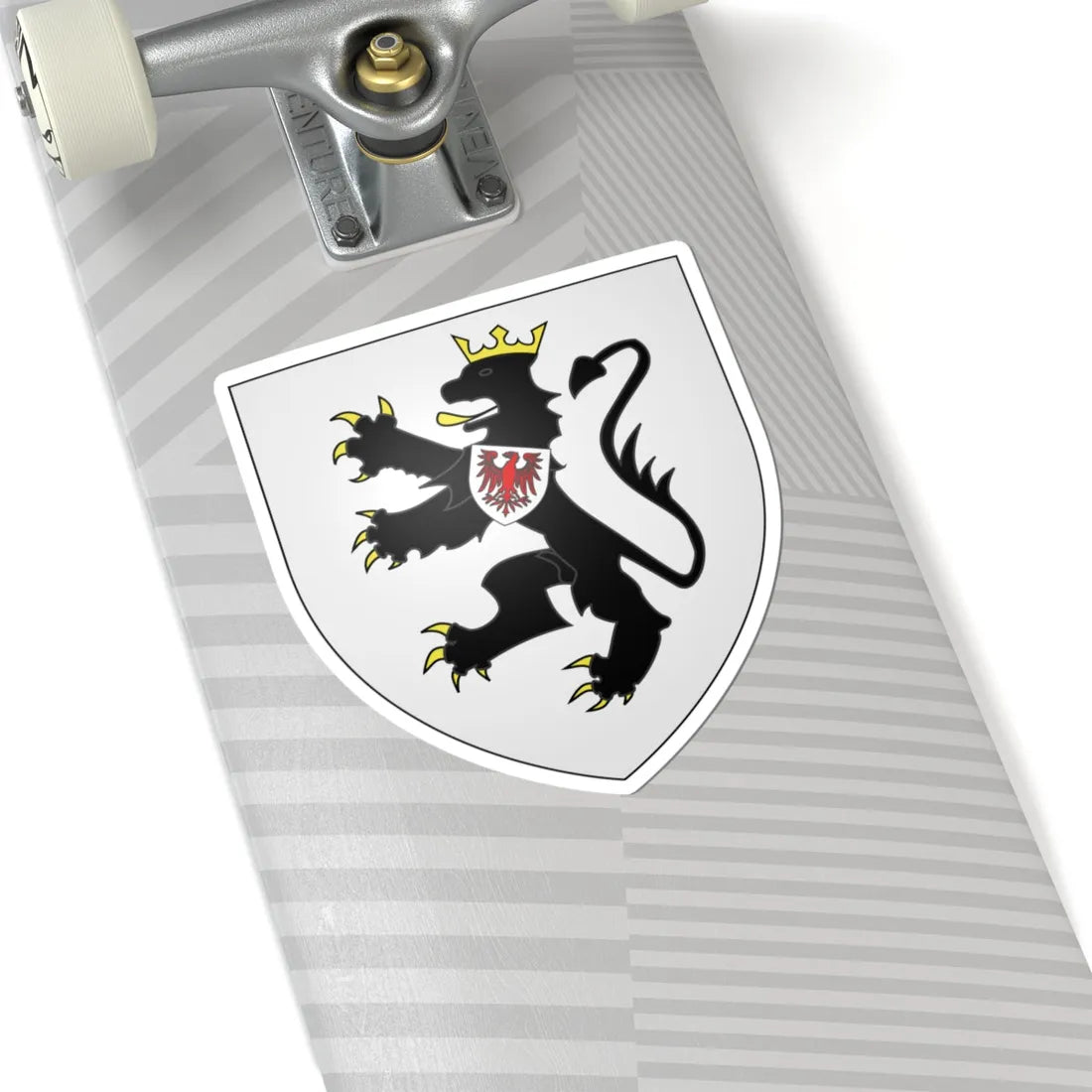 Armoiries de Fisenne 2 (Belgium) (Coat of Arms) STICKER Vinyl Kiss-Cut Decal - The Sticker Space