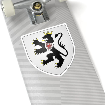 Armoiries de Fisenne 2 (Belgium) (Coat of Arms) STICKER Vinyl Kiss-Cut Decal - The Sticker Space