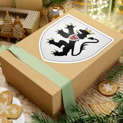 Armoiries de Fisenne 2 (Belgium) (Coat of Arms) STICKER Vinyl Kiss-Cut Decal - The Sticker Space