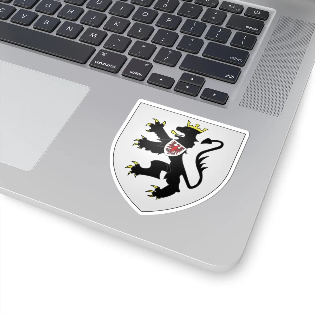 Armoiries de Fisenne 2 (Belgium) (Coat of Arms) STICKER Vinyl Kiss-Cut Decal - The Sticker Space