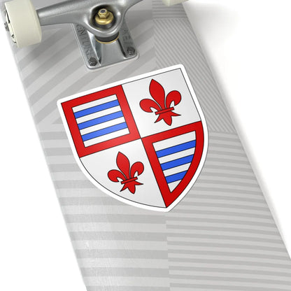 Armoiries de Flodorf (Luxembourg) (Coat of Arms) STICKER Vinyl Kiss-Cut Decal - The Sticker Space