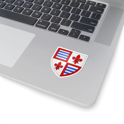 Armoiries de Flodorf (Luxembourg) (Coat of Arms) STICKER Vinyl Kiss-Cut Decal - The Sticker Space