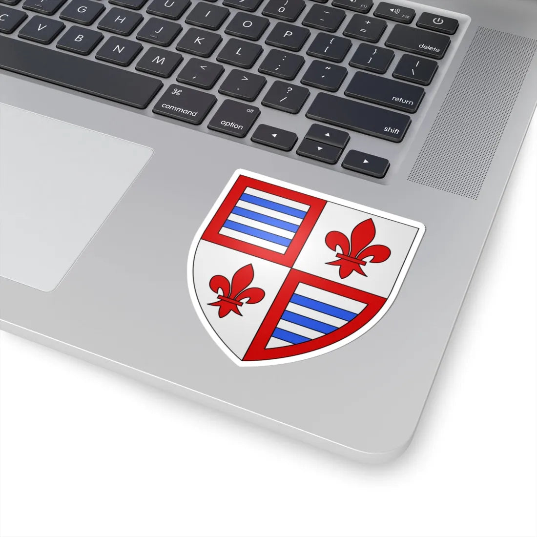 Armoiries de Flodorf (Luxembourg) (Coat of Arms) STICKER Vinyl Kiss-Cut Decal - The Sticker Space