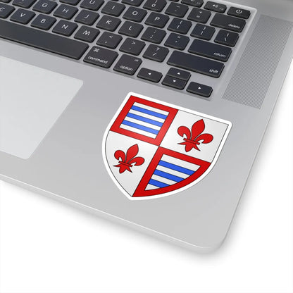 Armoiries de Flodorf (Luxembourg) (Coat of Arms) STICKER Vinyl Kiss-Cut Decal - The Sticker Space