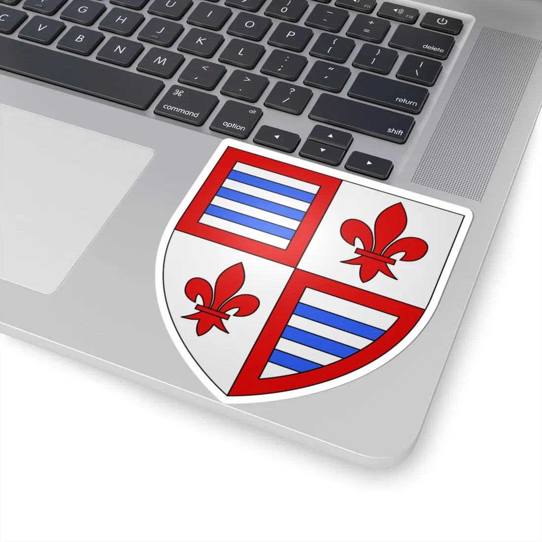 Armoiries de Flodorf (Luxembourg) (Coat of Arms) STICKER Vinyl Kiss-Cut Decal - The Sticker Space
